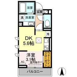 セジュール春日町１の物件間取画像